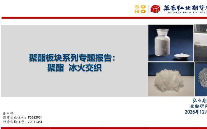 商品期货-聚酯板块系列专题报告：聚酯 冰火交织-弘业期货[张永鸽]-20251224【22页】