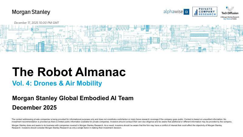 摩根士丹利-机器人年鉴：第四卷：无人机与空中交通-The Robot Almanac Vol. 4：Drones&Air Mobility-20251207【129页】